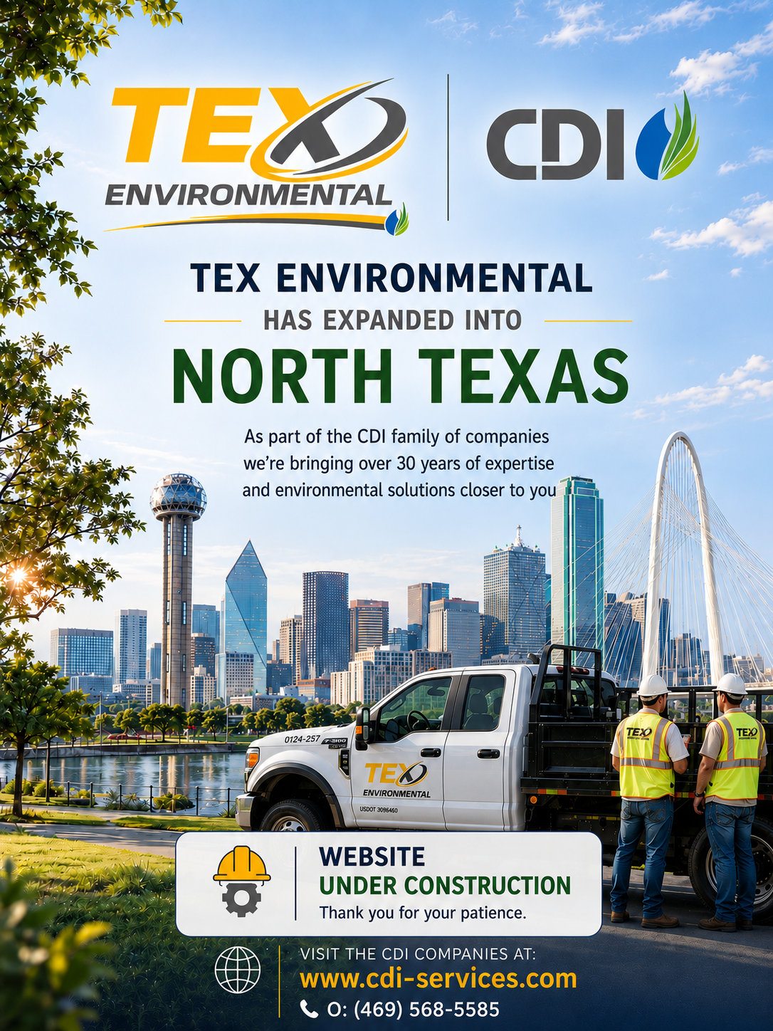TEX Environmental Under Construction